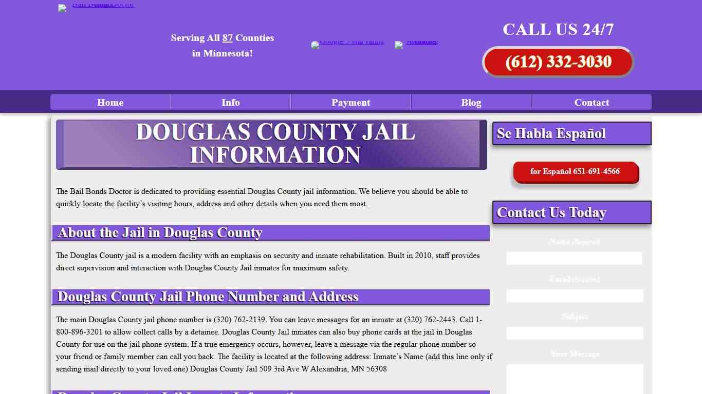 Douglas County Jail Information Regularly Updated Information